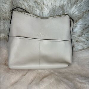 Kate Spade Cream Leather Shoulder Bag